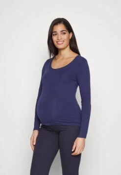 Maternity Basic Longsleeve 2 Pack - Longsleeve - Blue/White -Anna Field d7c15d0f18d74dfba5fff490c12dda1f scaled