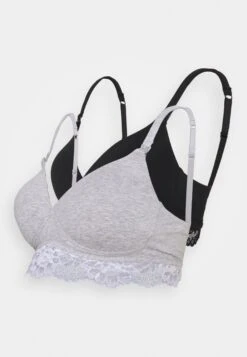 Anna Field 2Pp Maternity Bra - T-Shirt Bh - Grey