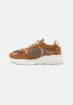 Anna Field Leather - Sneakers Laag - Cognac