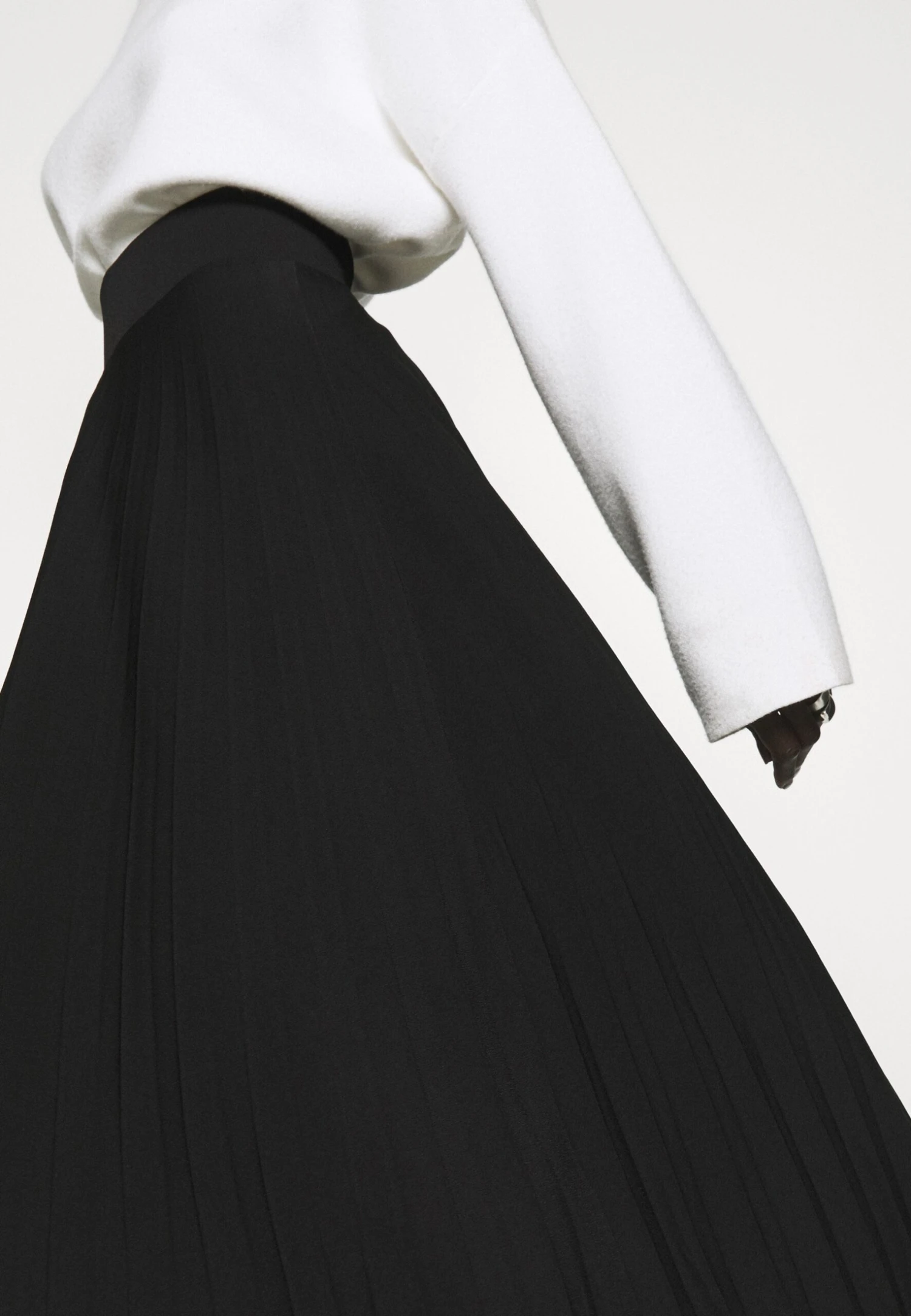 A-Lijn Rok - Black 4 A-Lijn Rok - Black - Afbeelding 4