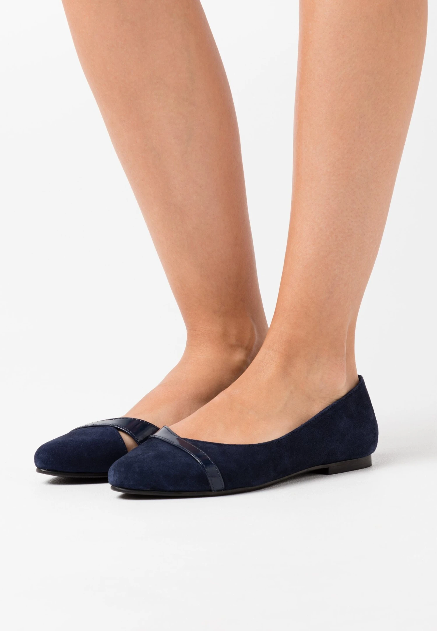 Anna Field Leather- Ballerina'S - Dark Blue 1 Anna Field Leather- Ballerina'S - Dark Blue