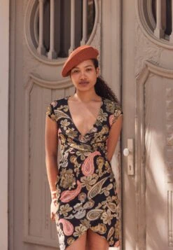 Anna Field Jerseyjurk - Black/Multi Coloured