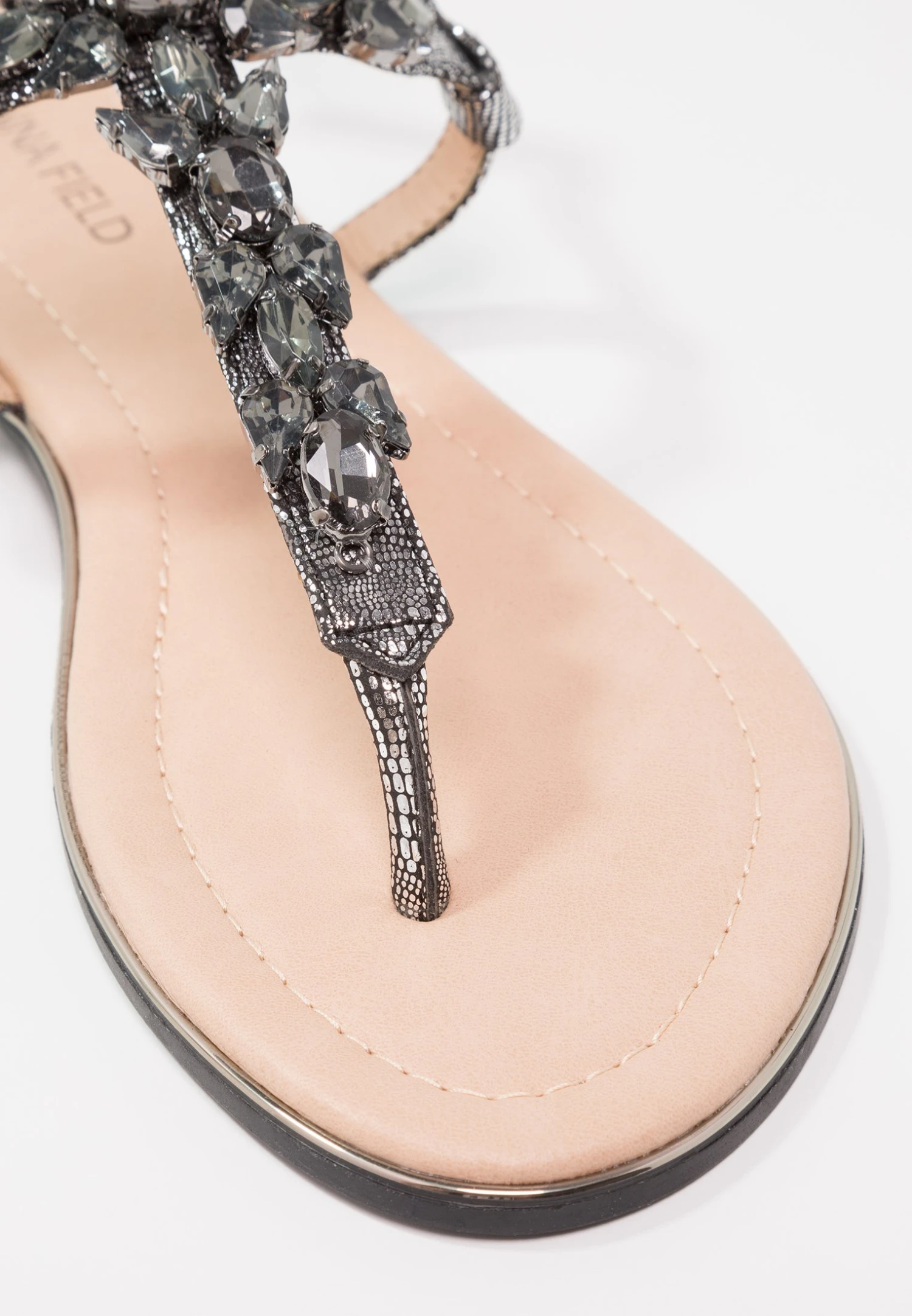 Anna Field Teensandalen - Dark Gray 7 Anna Field Teensandalen - Dark Gray - Afbeelding 7